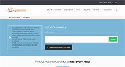 Desktop Screenshot of helpinghost.com