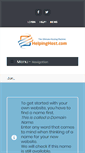 Mobile Screenshot of helpinghost.com